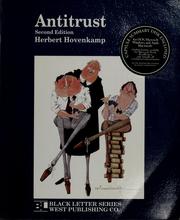 Cover of: Antitrust
