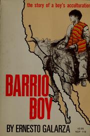 Cover of: Barrio boy by Ernesto Galarza