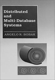 Cover of: Distributed and multi-database systems