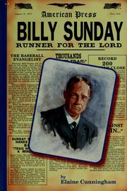 Cover of Billy Sunday