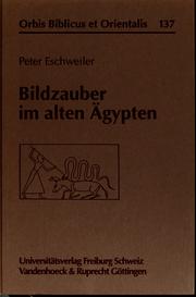 Cover of: Bildzauber im alten Ägypten: die Verwendung von Bildern und Gegenständen in magischen Handlungen nach den Texten des Mittleren und Neuen Reiches