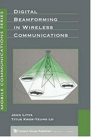 Cover of: Digital beamforming in wireless communications