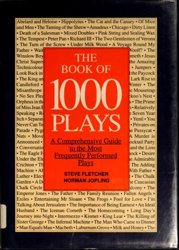 The book of 1000 plays by Steve Fletcher