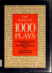 Cover of: The book of 1000 plays by Steve Fletcher