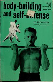 Cover of: Body-building and self-defense