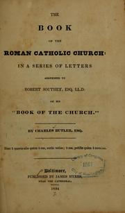 Cover of: The book of the Roman-Catholic church