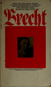 Cover of: Brecht by Erika Munk