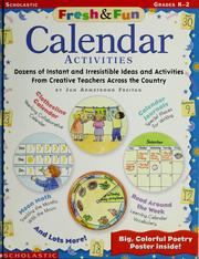 Cover of: Calendar activities by Jan Armstrong Freitag