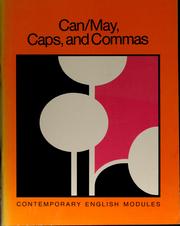 Cover of: Can/may caps and commas by Eric Broudy