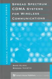 Cover of: Spread spectrum CDMA systems for wireless communications | Savo G. Glisic