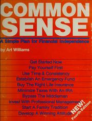 Cover of: Common sense by Art Williams