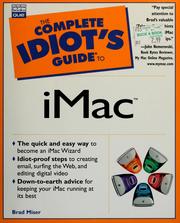 Cover of: The complete idiot's guide to iMac by Brad Miser