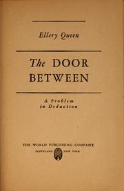 Cover of: The door between by Ellery Queen