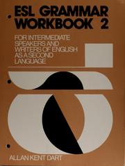 Cover of: ESL grammar workbook