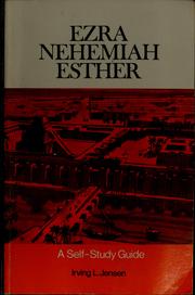 Cover of: Ezra, Nehemiah, Esther: a self-study guide