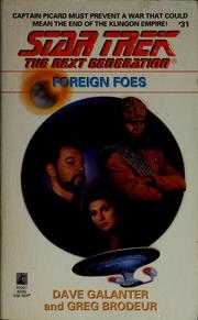 Cover of: Foreign Foes: Star Trek: The Next Generation #31
