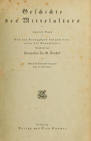 Cover of: Geschichte des Mittelalters by Otto Kaemmel