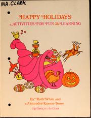 Cover of: Happy holidays | Ruth White