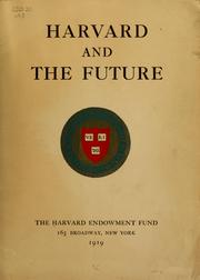 Harvard and the future