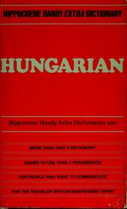 Cover of: Hungarian by Krisztina Alapi