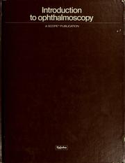Cover of: Introduction to ophthalmoscopy