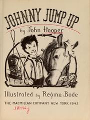 Cover of: Johnny jump up by John Hooper