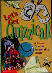 Cover of: Let's get quizzical!