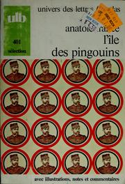 Cover of: L'île des pingouins by Anatole France