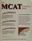 Cover of: The MCAT chemistry book