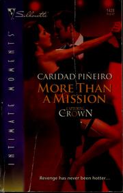 Cover of: More than a mission