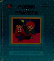 Cover of: Poems and prayers