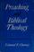 Cover of: Preaching and Biblical theology
