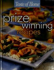 Cover of: Prize winning recipes