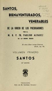 Cover of: Santos, bienaventurados, venerables de la Orden de los Predicadores