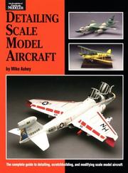Cover of: Detailing scale model aircraft