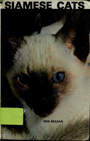 Cover of: Siamese cats by Ron Reagan