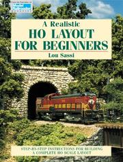 Cover of: A realistic HO layout for beginners | Lou Sassi