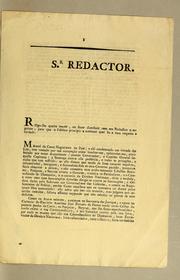 Sr. redactor. Rogo-lhe queira inserir, ou fazer distribuir com seu periodico o seguinte by Terceira, António José de Sousa Manuel e Meneses Severim de Noronha Duque da