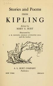 Cover of: Stories and poems from Rudyard Kipling by Rudyard Kipling