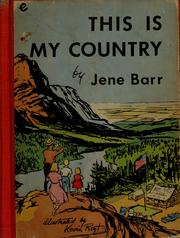 Cover of: This is my country