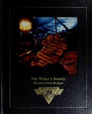 Cover of: The water's bounty: member fish recipes
