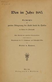 Wien im jahre 1683 by Victor von Renner