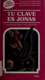Cover of: Tu clave es Jonas by Edward Packard