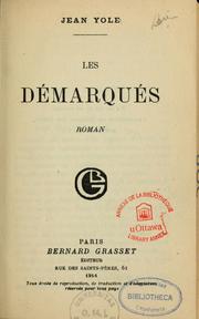 Cover of: Les Démarqués: roman