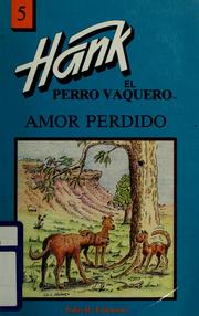 Cover of: Amor perdido