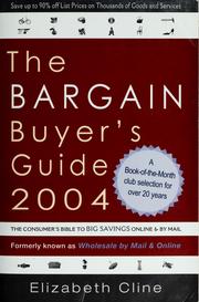 Cover of: The bargain buyer's guide 2004: the consumer's bible to big savings online & by mail