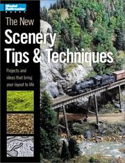 Cover of: New scenery tips & techniques