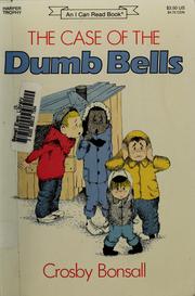 Cover of: The case of the dumb bells