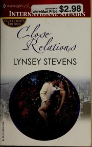 Cover of: Close relations