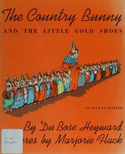 Cover of: The country bunny and the little gold shoes: as told to Jenifer